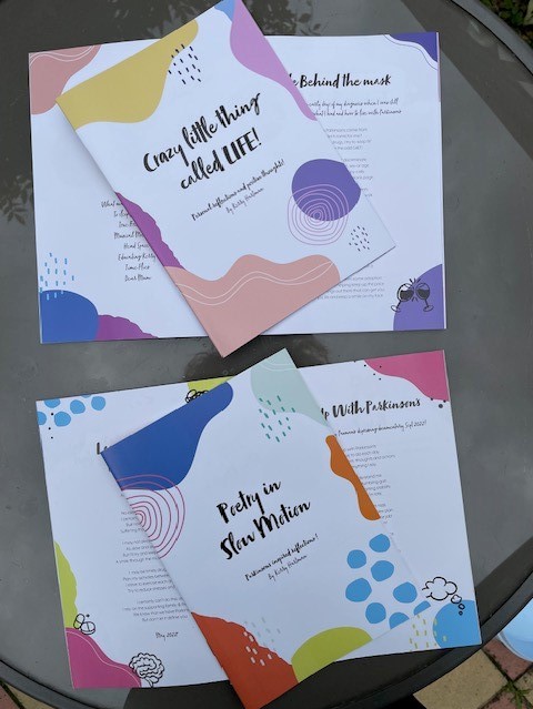 Parkies Pals poetry books Crazy Little Thing Called LIFE! and Poetry in Slow Motion